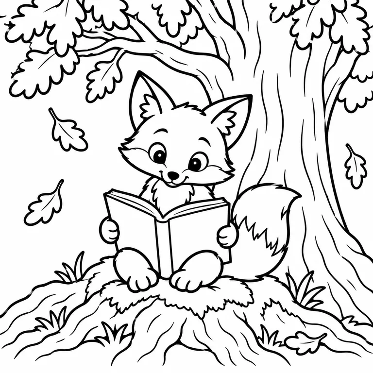Bold & easy coloring illustration style sample
