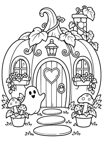 Page 11 of Creepy Kawaii Coloring Book