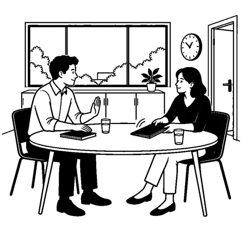 Stopping at a refusal preserves trust and prevents unwanted pressure.
