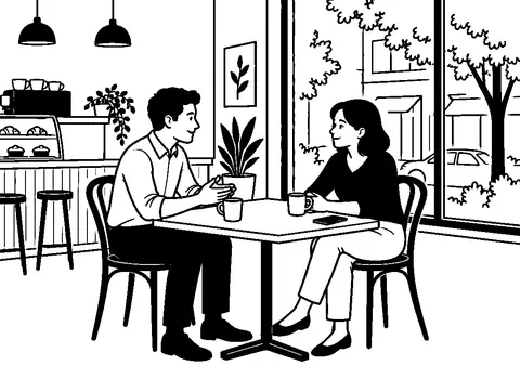 Focused listening requires setting aside distractions and physical urgency.