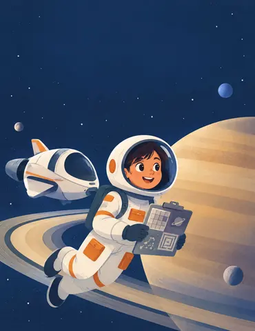 Cover of Space Explorer Puzzles, puzzle book by kdpbook Studio