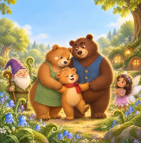 Cover of L’orsacchiotto nel bosco magico, picture book by Maurizio Nelli