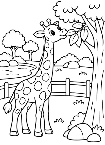 Page 11 of ME’s Amazing Zoo Coloring Adventure