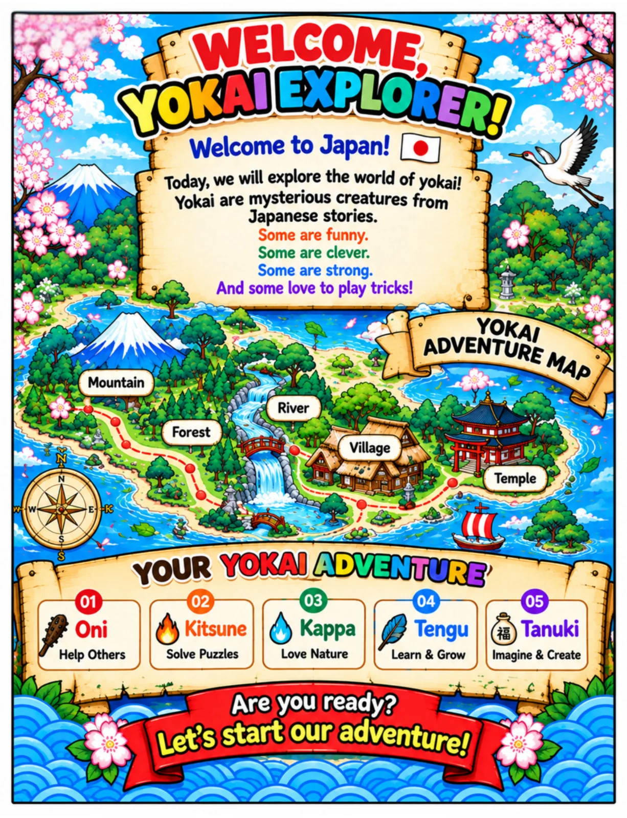 Page 4 of MY FIRST JAPANESE YOKAI ADVENTURE