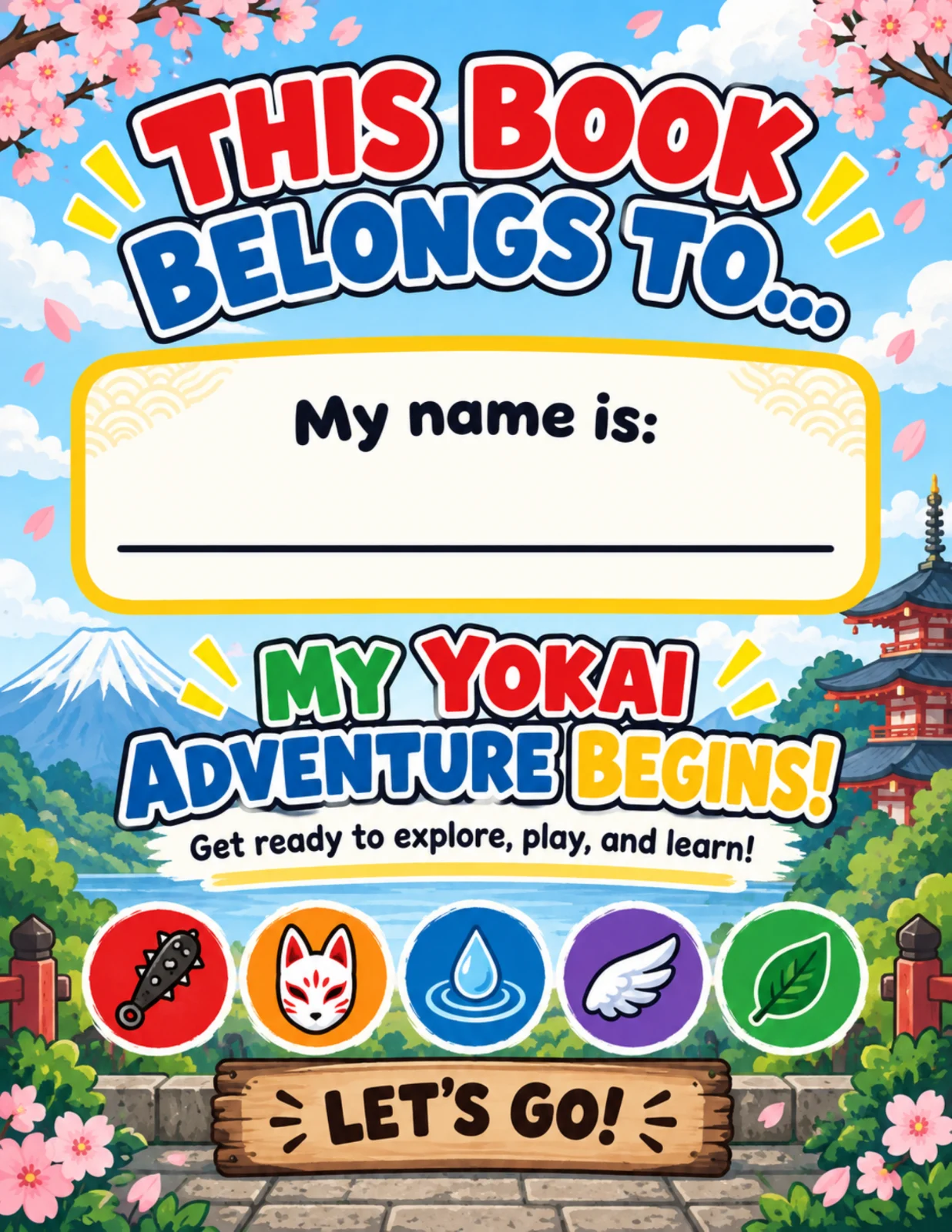 Page 3 of MY FIRST JAPANESE YOKAI ADVENTURE