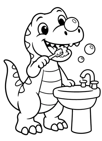 Page 9 of Dino Town Goes Wheee!
