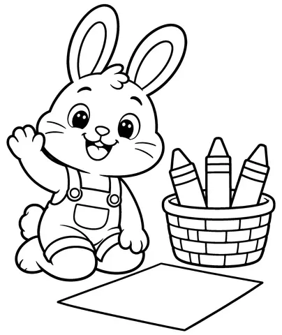 Hello From Bo Color Bo and the chunky crayons.