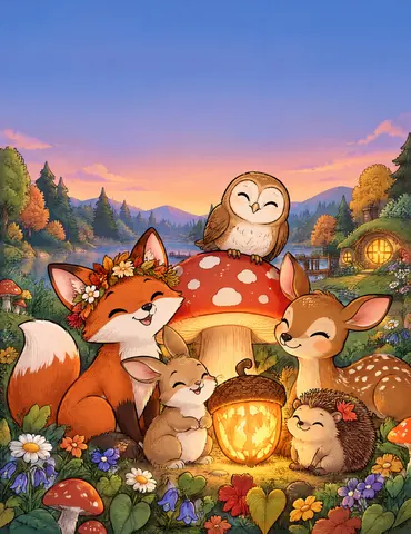Cover of Woodland Wonders to Color, an adult coloring book by Jadyn Rose