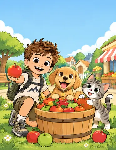 Cover of Little Leo Helps, kids' coloring book by Ogy dawood