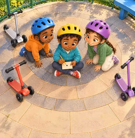 Their adventure starts with a dot.