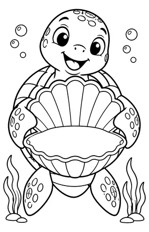Page 7 of Ocean Pals to Color