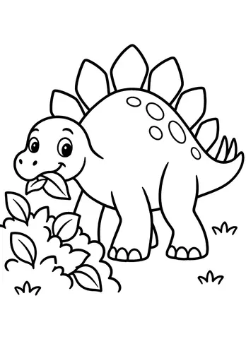 Page 11 of My First Dinosaur Coloring Book