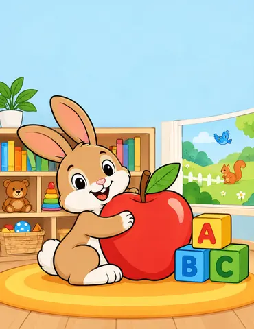 Cover of My First English Learning Book for Kids, kids' activity book by Abdelfatah Hounaifi