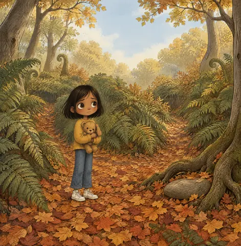 The path had vanished beneath the leaves.