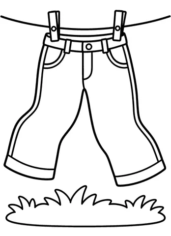 Page 9 of The Blue Things Coloring Book
