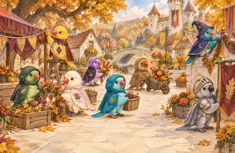 Page 6 of Feather & Fable: The Autumn Crown