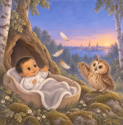 Cover of Henry and the Owl, a picture book by Sero Barseghyan