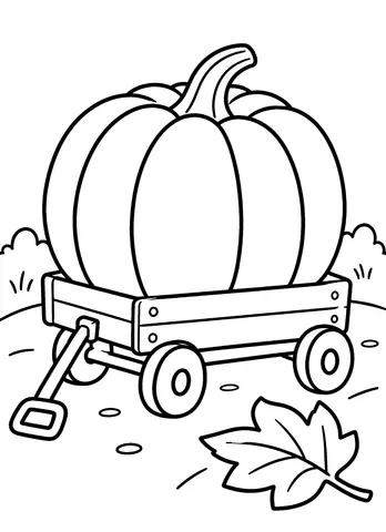 Page 7 of Halloween coloring book.