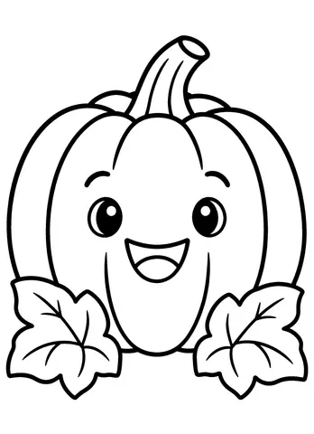 Page 5 of Halloween coloring book.
