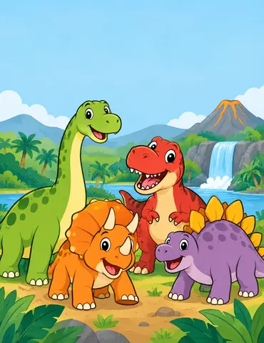 Cover of My Dinosaur Coloring Book, kids' coloring book by Daniele Squillaci