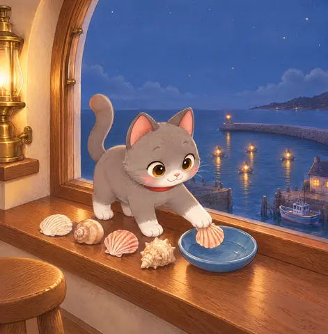 One shell is ready for the dish.