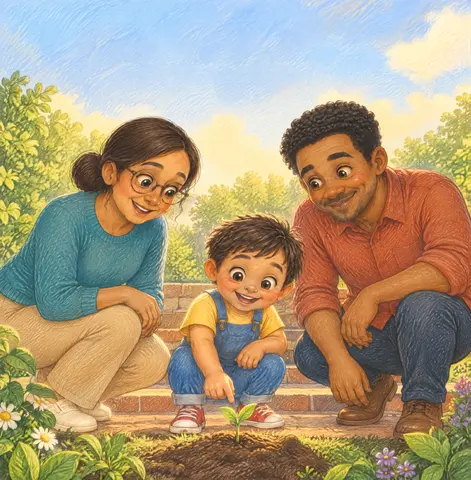 Cover of Little Things, Big Wonders, picture book by Paulina Krzyżańska