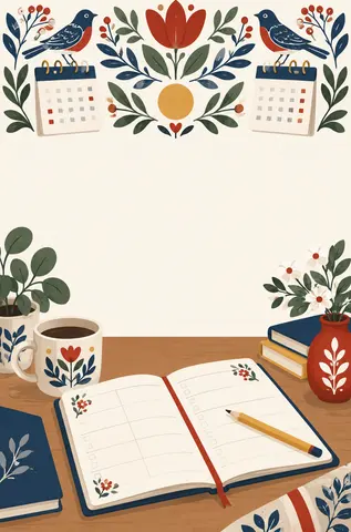 Cover of Agenda 2027, a planner & logbook by Sara Kol