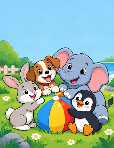 Cover of Fun Colour For Kids, kids' coloring book by Joseph Pitt