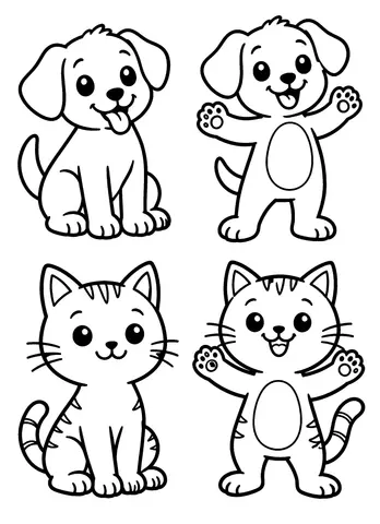 Page 7 of My Big Book of Cute Animals & Cartoons