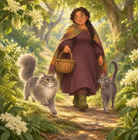 Page 7 of Velina and the Moonflower Sprite