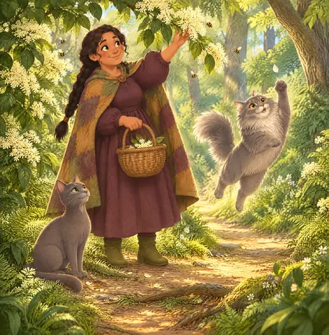 Page 8 of Velina and the Moonflower Sprite