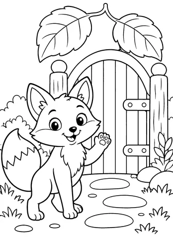 Page 7 of Little Forest Friends at Play