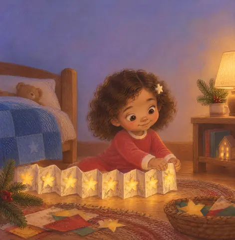 Cover of Isla’s Paper Stars, picture book by Rikita Jain