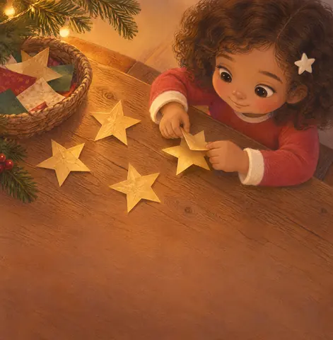 Another star slips free with a shiff.