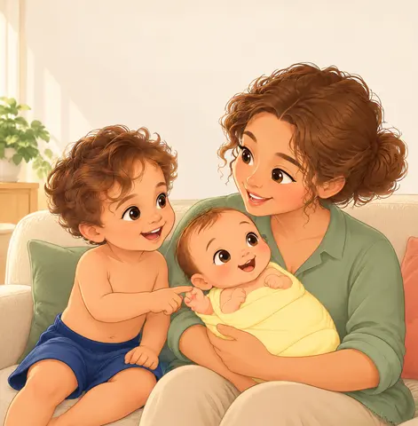 Cover of Naor, grand frère au grand cœur, a picture book by Emma Fartoukh