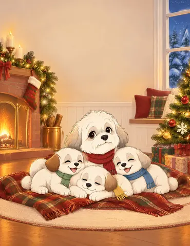 Cover of Ol Ozzie's Christmas, picture book by Madison Bebis