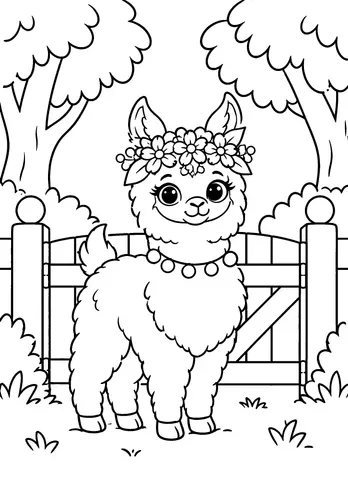 Page 9 of Lola the Llama: Into the Forest (copy)