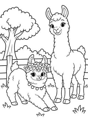 Page 7 of Lola the Llama: Into the Forest (copy)
