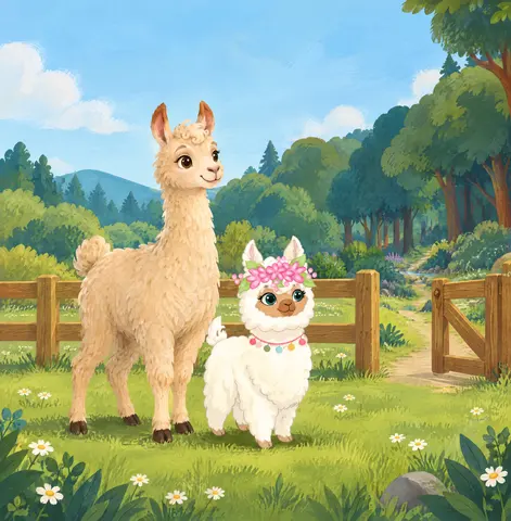 Lola the Llama Into the Forest By: Madison Bebis