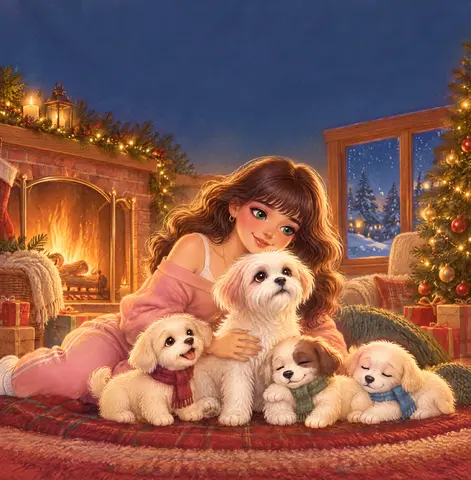 Cover of Ozzie’s Christmas Memories, picture book by Madison Bebis