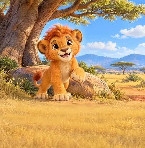 Leo is a little lion with a very big heart.