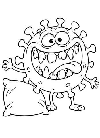 Page 9 of The Three Silly Virus Pals