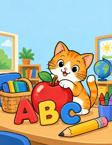 Cover of ABC LETTER ADVENTURE, an educational workbook by Prikis