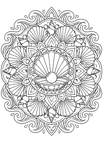 Page 9 of Ocean Mandalas