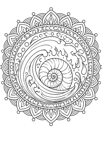 Page 7 of Ocean Mandalas