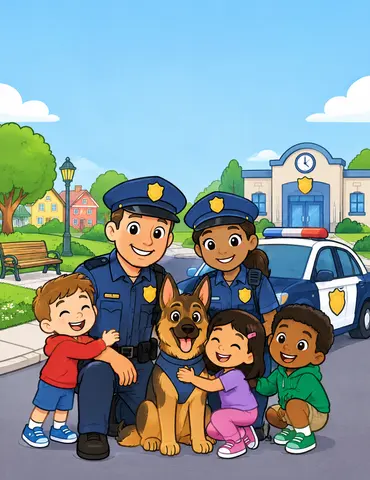 Cover of Little Helpers in Blue, kids' coloring book by Shayla