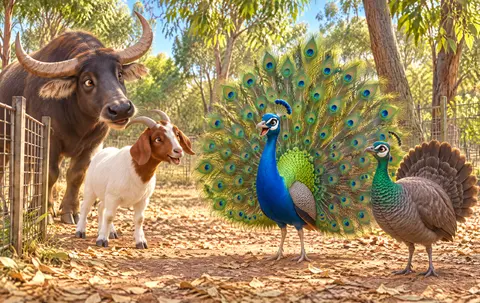 A colourful surprise! One sunny morning at Mataranka Homestead, Charlie, Chops and Indy heard strange rustling noises in…