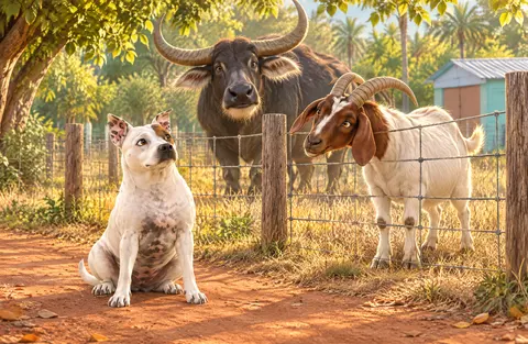 A New Friend Arrives One warm morning at Mataranka Homestead, a little Staffie named Indy went for a walk. Indy had…