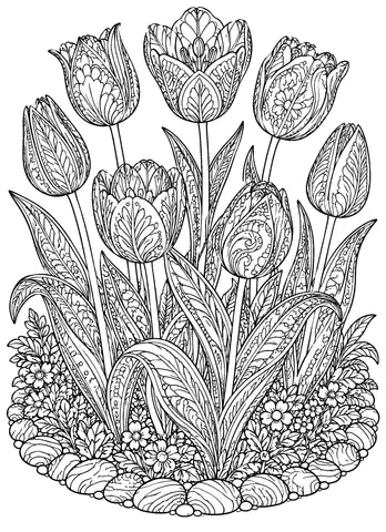 Page 11 of Jardin à colorier
