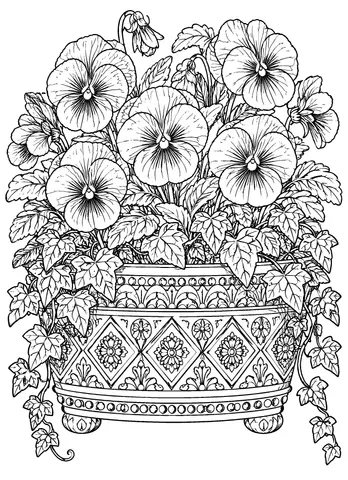 Page 9 of Jardin à colorier